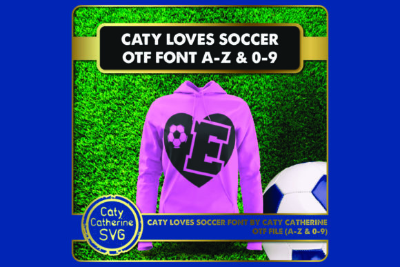 Caty Loves Soccer Font for Web Design