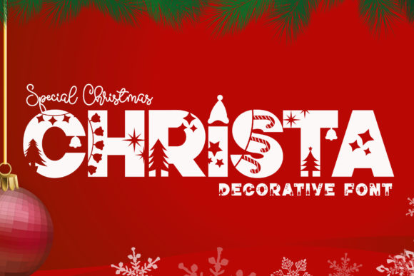 Christa Font Review for Holiday Campaigns