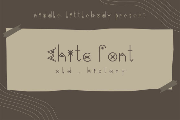 Ethic Art Typeface for Relaxed Branding