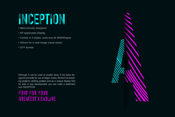 Inception Font: Bold Headlines for Small Business Branding