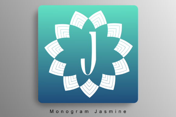 Monogram Jasmine Typeface for Digital Design