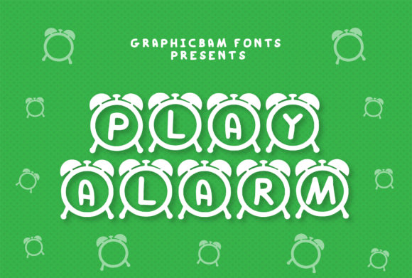 Play Alarm: A Unique Decorative Font Review