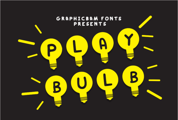 Play Bulb: A Fun Decorative Font for Web Design