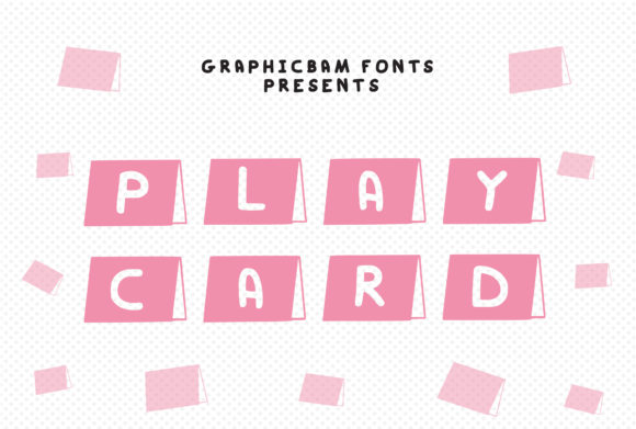 Play Card: A Decorative Font for Creative Makers