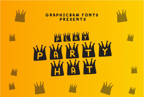 Play Party Hat: A Playful Decorative Font for Branding