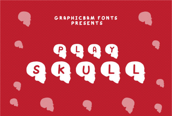Play Skull: A Spooky Decorative Font for Crafters