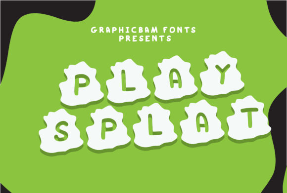Play Splat Font for Creative Branding