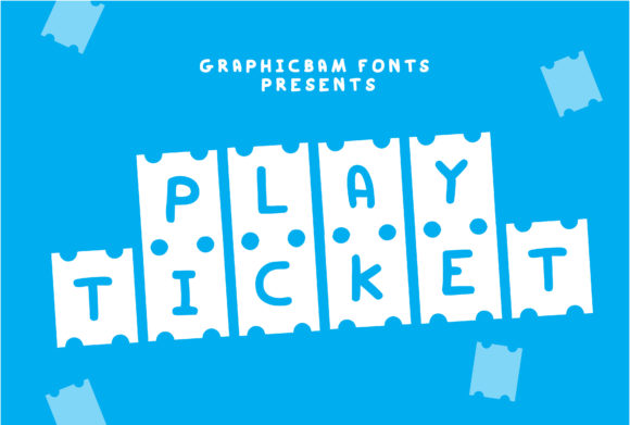 Play Ticket: A Decorative Font for Modern Web Design
