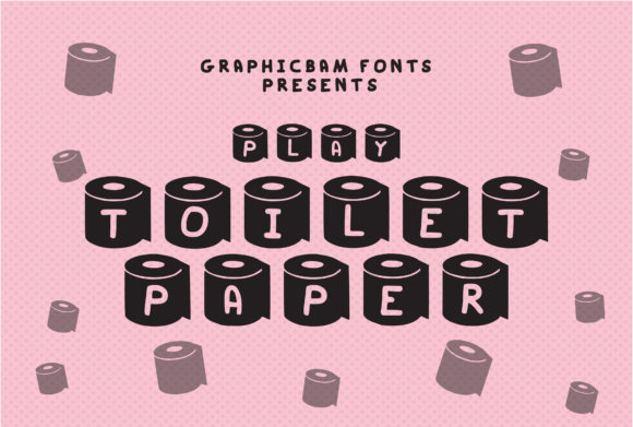 Play Toilet: A Playful Decorative Font for Bold Designs