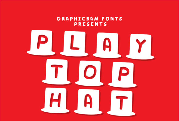 Play Top Hat: A Playful Decorative Font for Branding