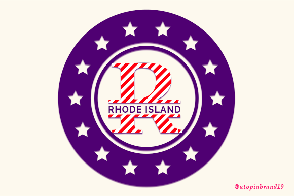 Rhode Island Monogram: A Festive Decorative Font for Business