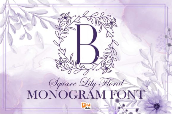 Square Lily Floral Monogram: A Designer’s Campaign Review