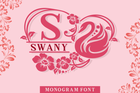 Swany: A Dainty Decorative Font for Crafters