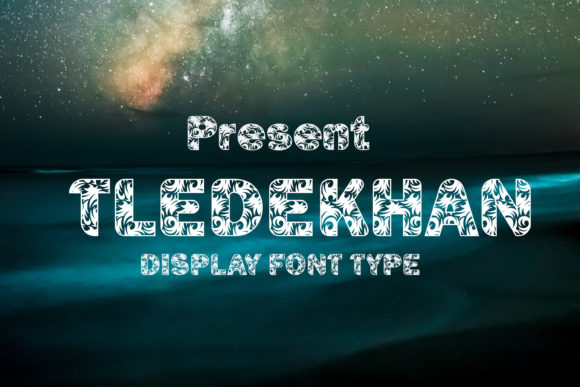 Tledekhan: A Bold Decorative Font for Modern Branding