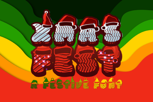 Xmas Fest Font: Elevate Holiday Marketing Visuals